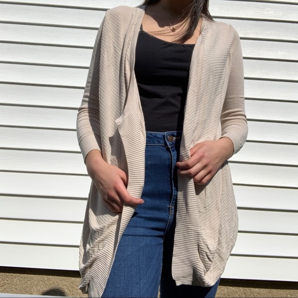 mango long cardigan